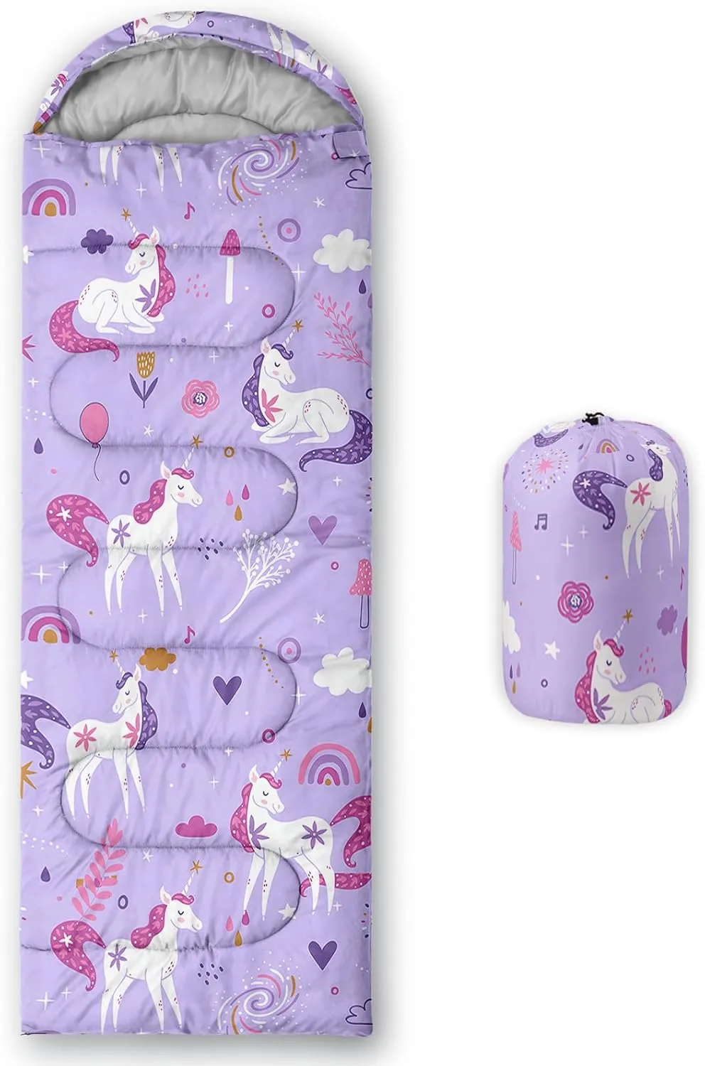 Sleeping Bag for Womens Girls Teens, Waterproof Sleeping Bags Traveling and Outdoors, Camping Gear Equipment