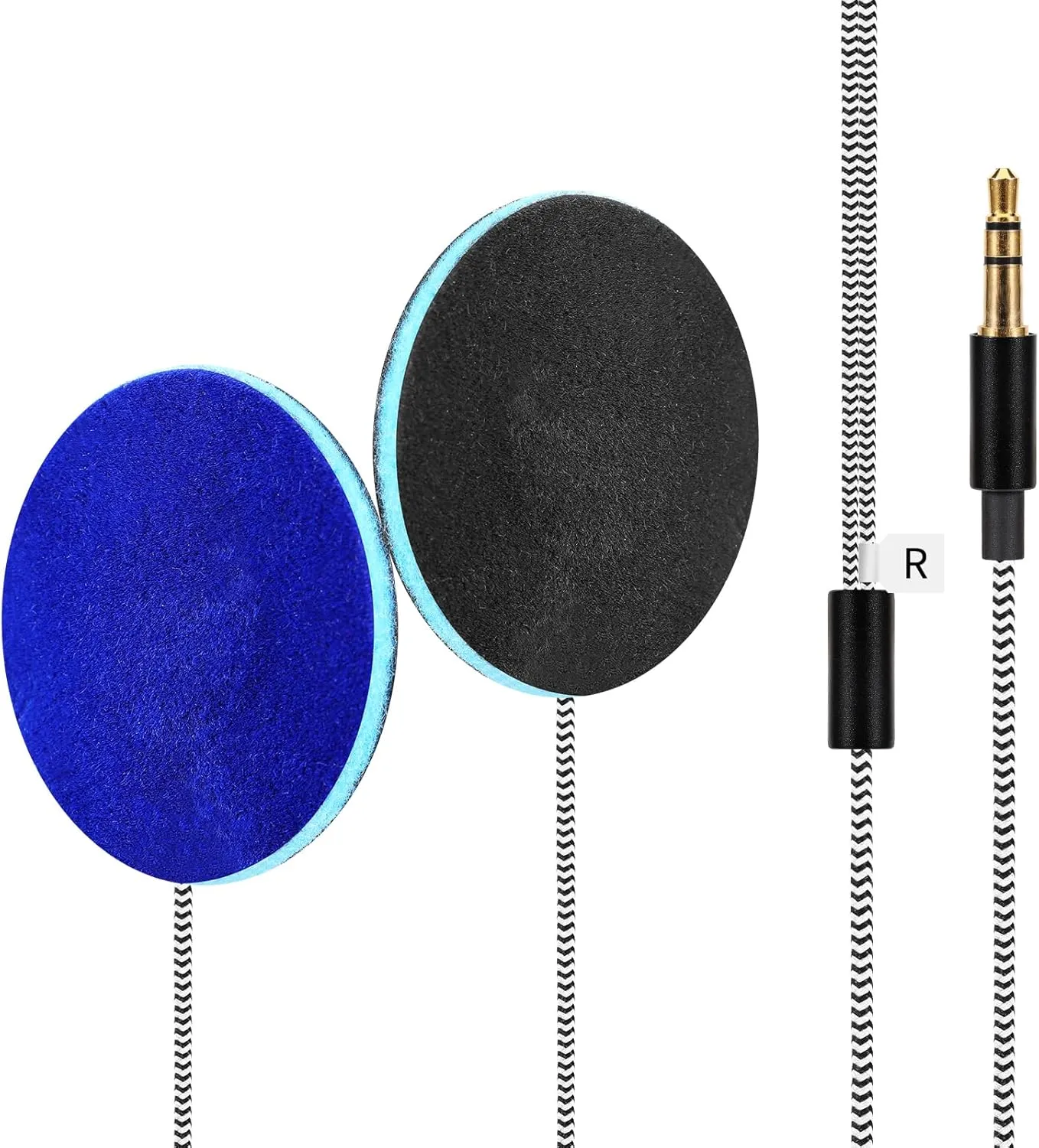 Sport Sleep Headphones Stereo with Headband with Ultra Thin Speakers.Perfect for Side Sleeper,Sports,Air Travel,Meditation and Relaxation (Purple1 3.5mm Jack)