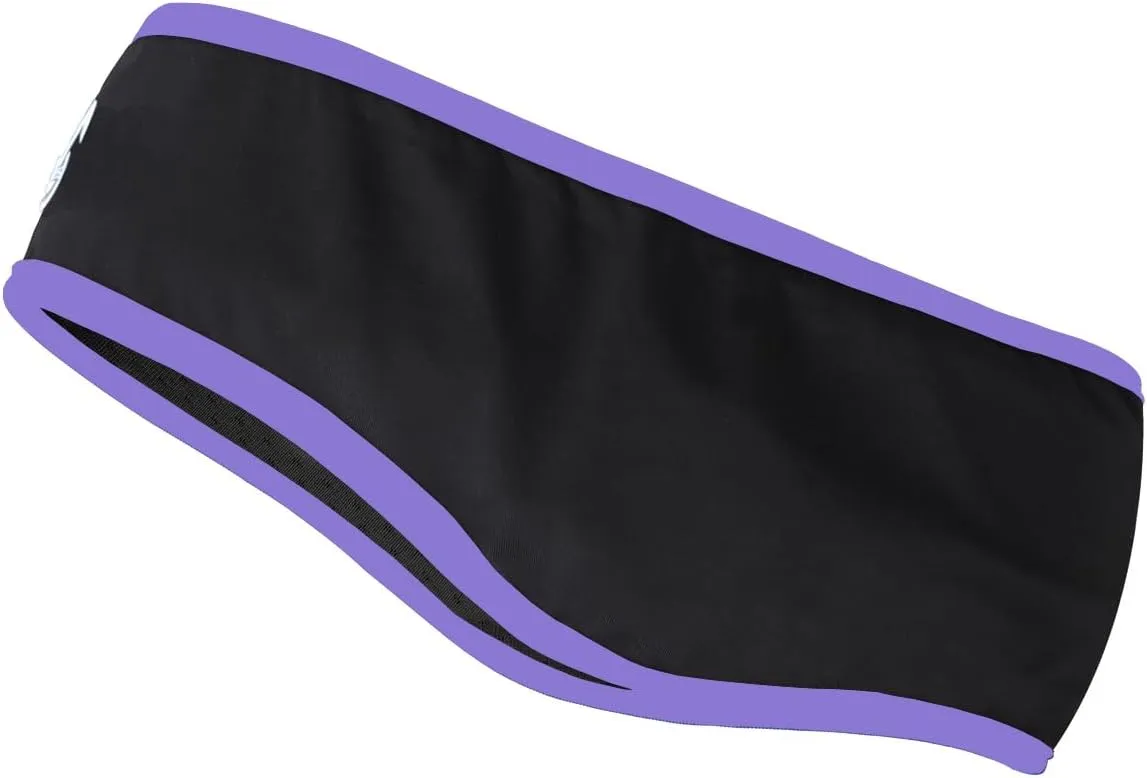 Sport Sleep Headphones Stereo with Headband with Ultra Thin Speakers.Perfect for Side Sleeper,Sports,Air Travel,Meditation and Relaxation (Purple1 3.5mm Jack)
