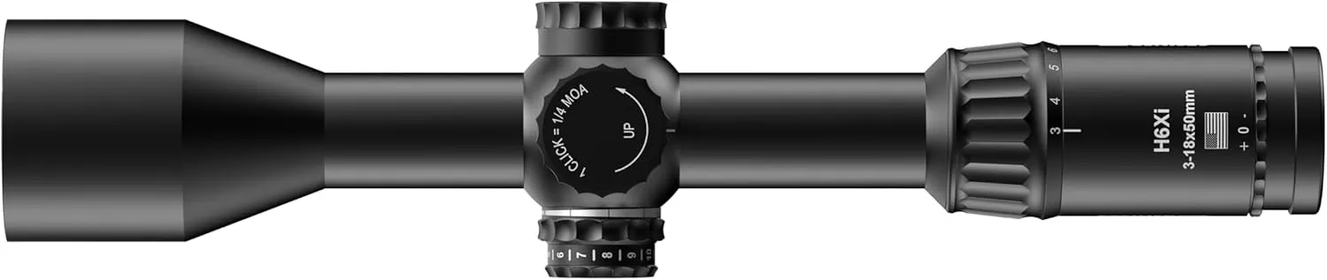 Steiner Optics H6Xi First Focal Plane, 30mm Tube Hunting Rifle Scope