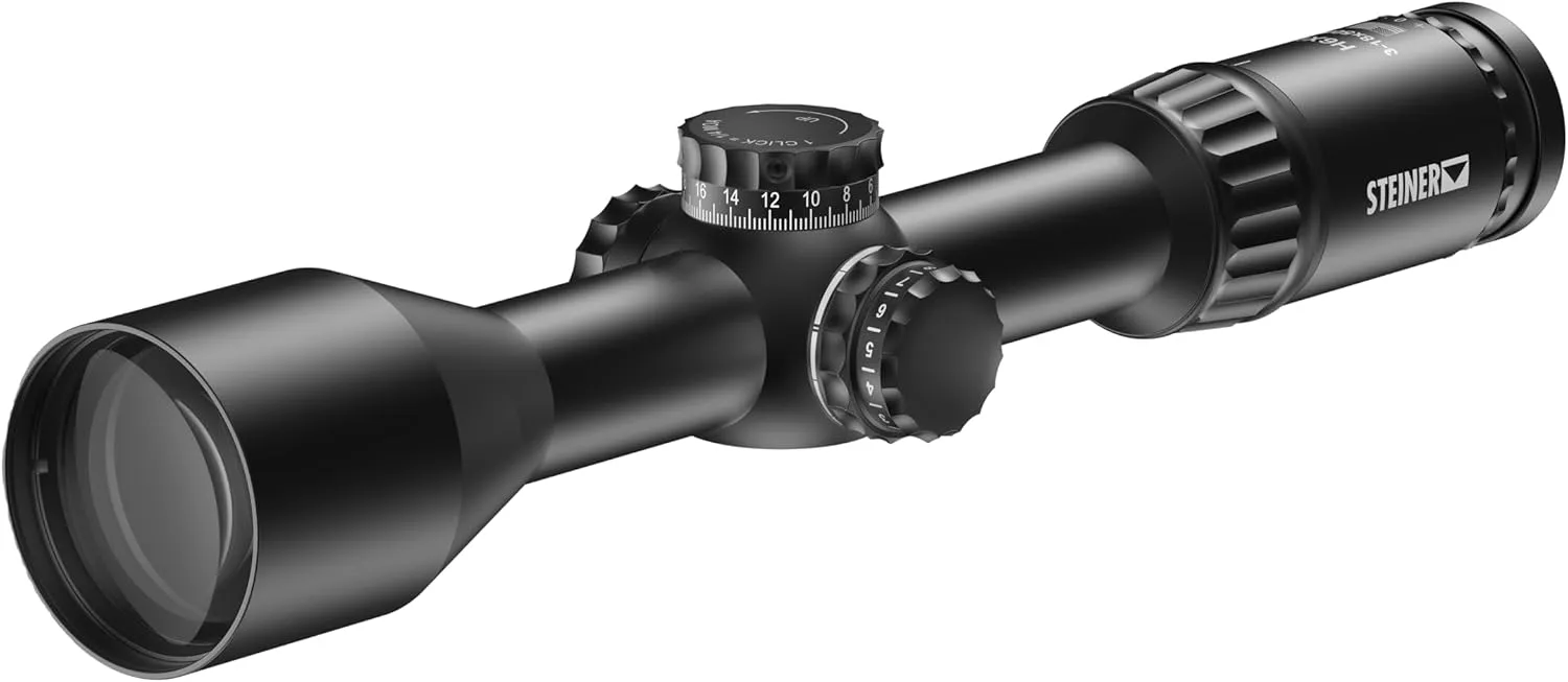Steiner Optics H6Xi First Focal Plane, 30mm Tube Hunting Rifle Scope