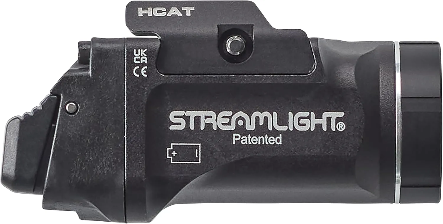 Streamlight 69404 TLR-7 X sub 500-Lumen Tactical Weapon Light Designed Exclusively and Solely for Railed Springfield Armory Hellcat Subcompact Handguns, Includes Mounting Kit and Keys, Black