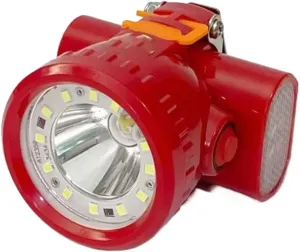 Strong Light Head Mounted Rechargeable Mining Headlamp, Waterproof Explosion-Proof Renewable Mining Headlamp Suitable for Underground Mining
