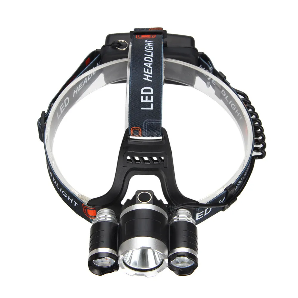 Super Bright Rechargeable LED Headamp - Free Shipping!