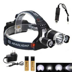 Super Bright Rechargeable LED Headamp - Free Shipping!