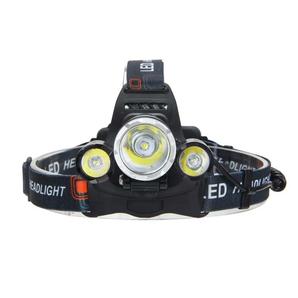Super Bright Rechargeable LED Headamp - Free Shipping!