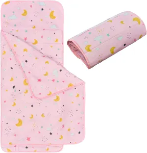SUPERYO Toddler Nap Mat with Pillow and Blanket - Nap Mat for Kindergarten Boys Girls - Kids Sleeping Mat for Preschool,Daycare,Travel Slumber Bag,Lightweight,Soft and Cozy