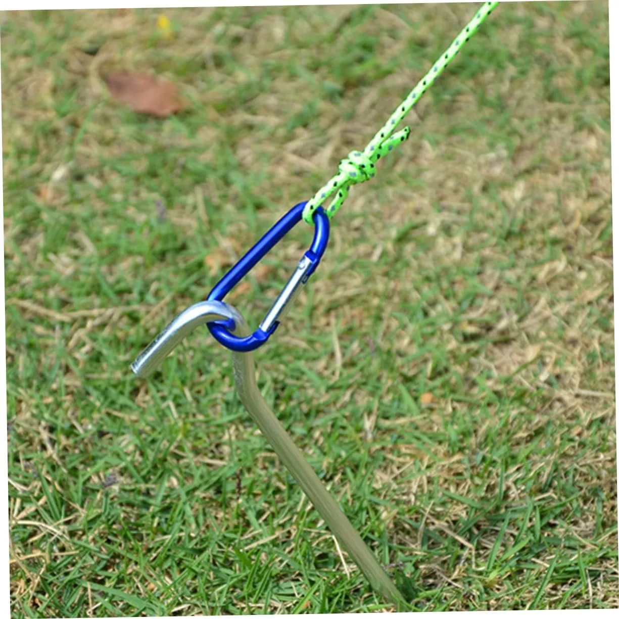 SUPVOX 18pcs Tent Pegs Lightweight Stakes for Outdoor Camping Ground Accessories for Secure Tent and Tarp Installation