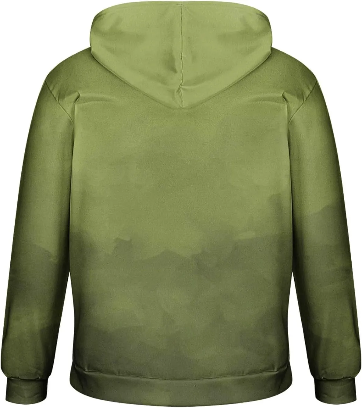 Sweatshirts for Men Oversized Casual Long Sleeve Gradient Drawstring Hoodies Loose Fit Hooded Sweatshirt with Pocket