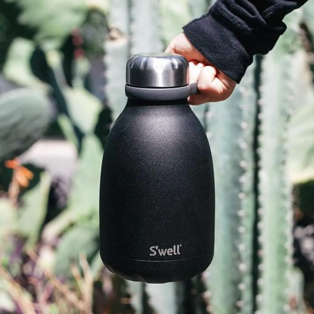 S'well Stainless Steel Roamer Bottle, 64oz, Onyx, Triple Layered Vacuum Insulated Containers Keeps Drinks Cold for 72 Hours and Hot for 24, BPA Free
