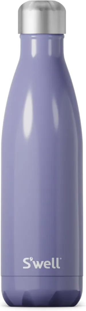 S'well Stainless Steel Water Bottle, 17oz, Hillside Lavender, Triple Layered Vacuum Insulated Containers Keeps Drinks Cold for 36 Hours and Hot for 18, BPA Free, Perfect for On the Go
