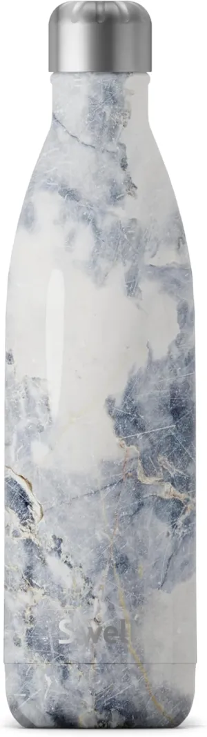 S'well Stainless Steel Water Bottle, 25oz, Blue Granite, Triple Layered Vacuum Insulated Containers Keeps Drinks Cold for 48 Hours and Hot for 24, BPA Free, Perfect for On the Go