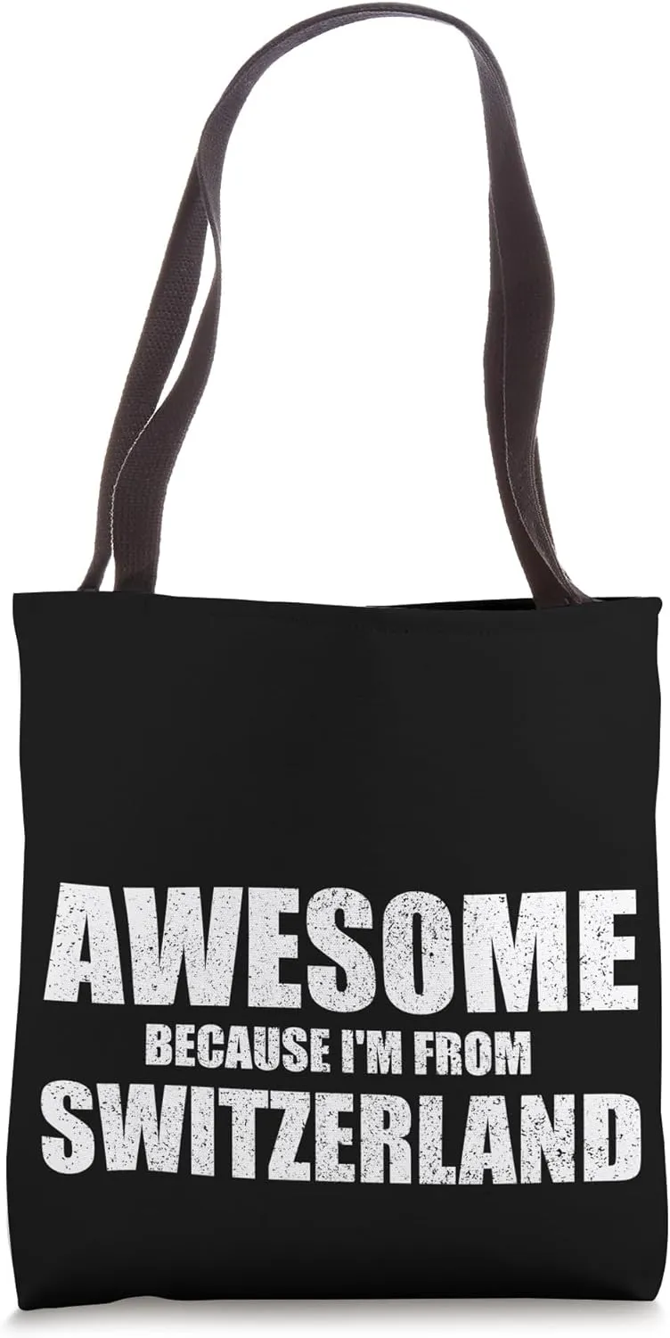Switzerland Souvenirs Travel Accessories Citizen Tote Bag