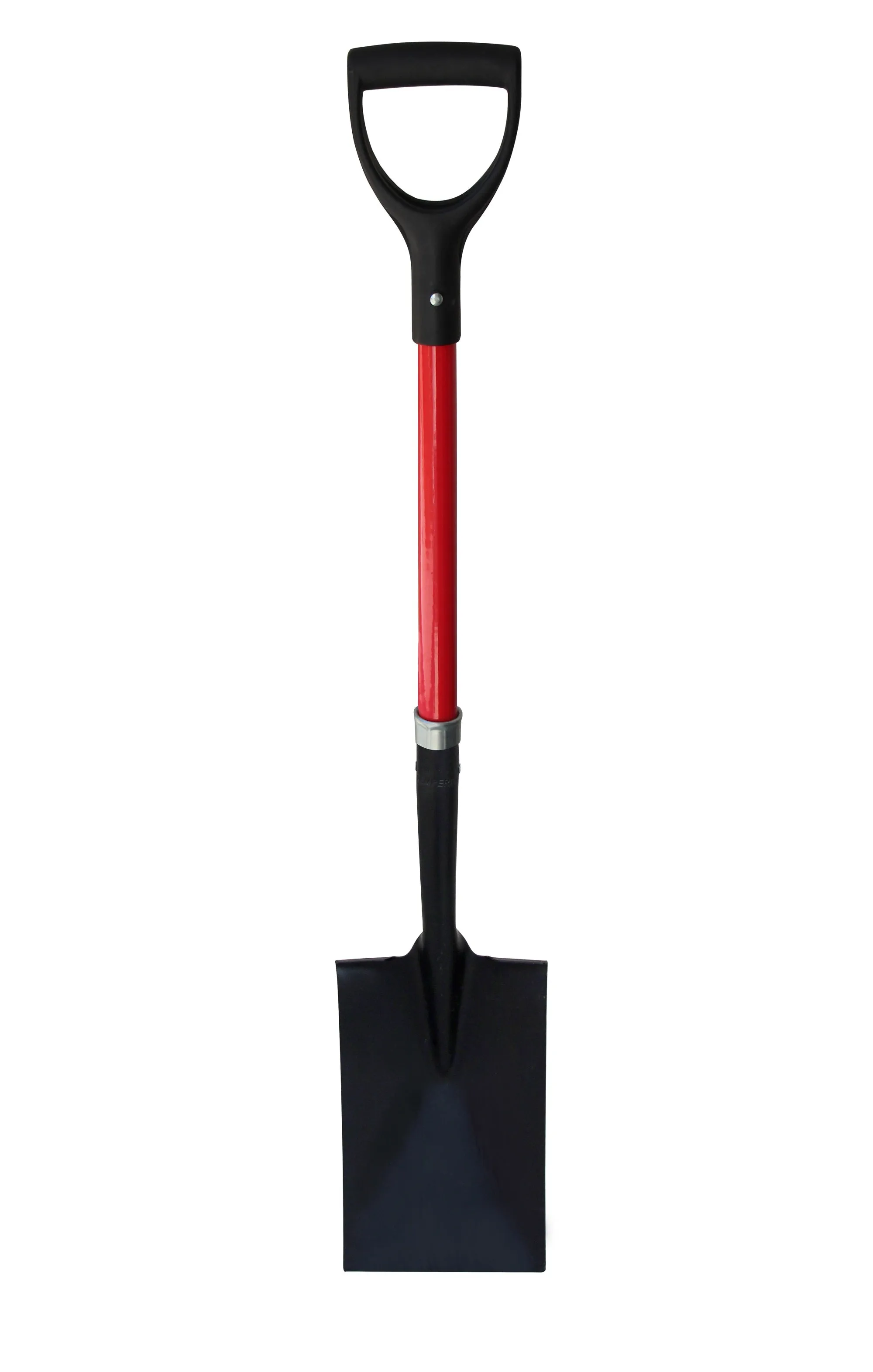 TABOR TOOLS J212 Shovel With Straight Blade and D-Grip 32" Fiberglass Handle
