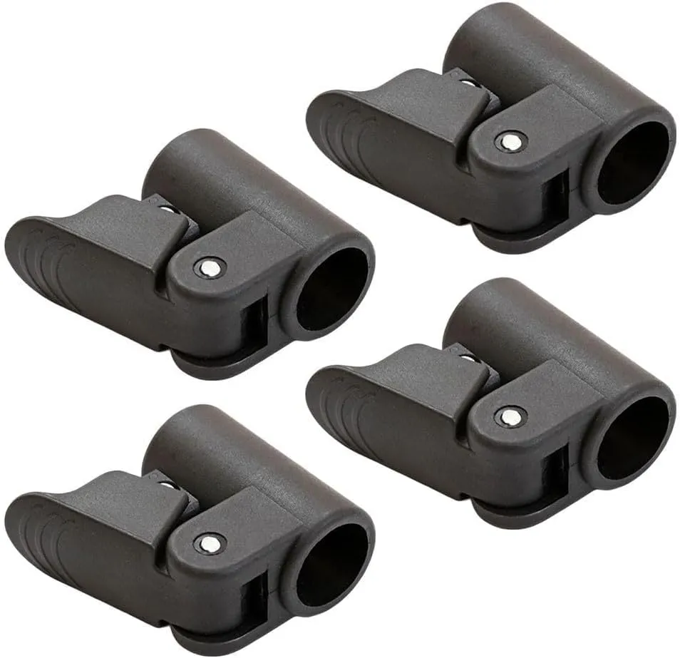 Tarpaulin Clips, Camping Accessories for Tent,4Pcs Tarp Clips Clamp, Heavy Duty Tarpaulin Clips Set Instant Awning Clamp for Tents Tarp Caravan, 22-25mm