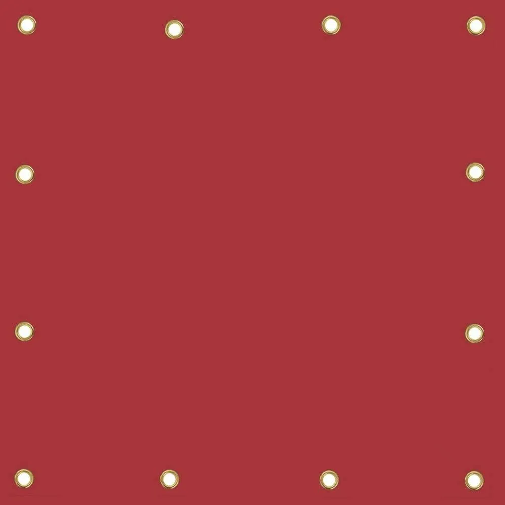 Tarps in Multiple Sizes 18 OZ Waterproof Tarpaulin - 100% UV & Weather Resistant Vinyl Coated PVC Tarps - Perfect for Canopy Tent, Boat or Pool Cover (18' x 25', Red)