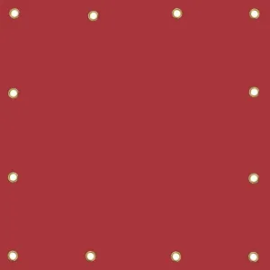 Tarps in Multiple Sizes 18 OZ Waterproof Tarpaulin - 100% UV & Weather Resistant Vinyl Coated PVC Tarps - Perfect for Canopy Tent, Boat or Pool Cover (18' x 25', Red)