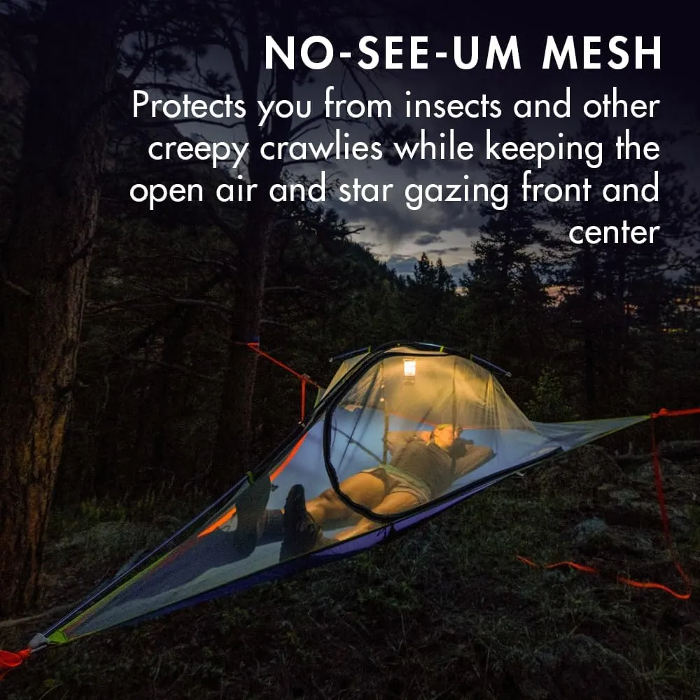 Tentsile Flite  V3 Lightweight Camping Tent Hammock, Portable Treehouse for Backpackers, Backyards, Nature Lovers, Designed in The UK