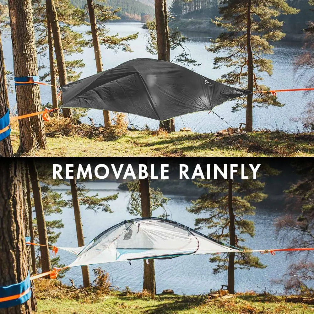 Tentsile Flite  V3 Lightweight Camping Tent Hammock, Portable Treehouse for Backpackers, Backyards, Nature Lovers, Designed in The UK