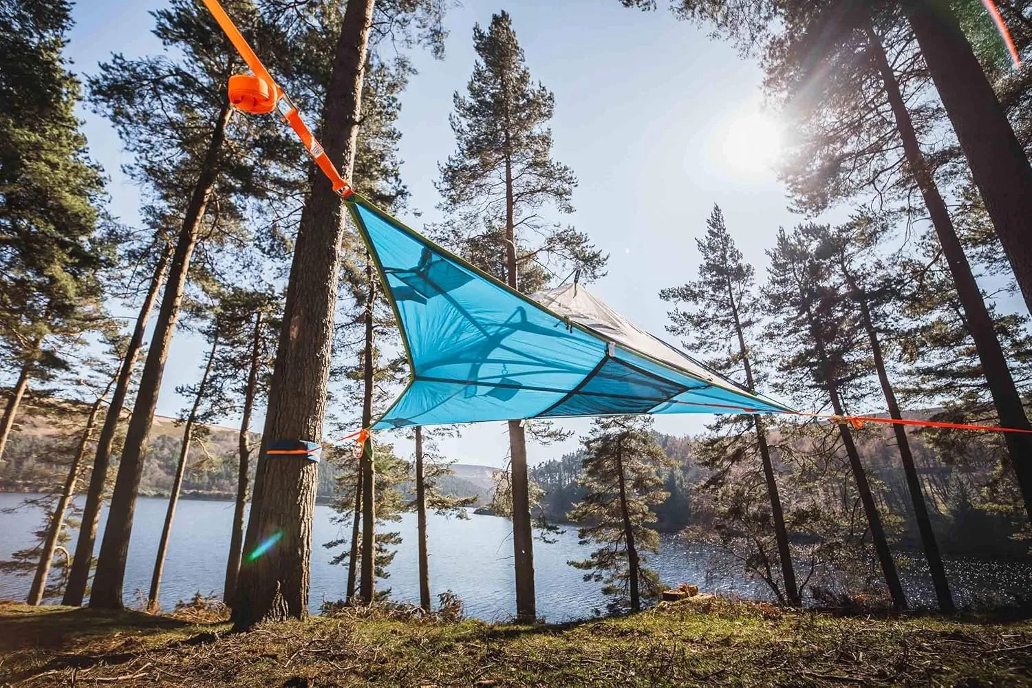 Tentsile Flite  V3 Lightweight Camping Tent Hammock, Portable Treehouse for Backpackers, Backyards, Nature Lovers, Designed in The UK