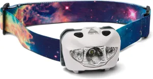 Third Eye Headlamps - Powerful and Stylish Camping LED Headlamp Flashlight - 168 Lumens, Red and White Light, Adjustable Tilt, Multiple Brightness Modes - Lightweight, Durable (Galaxy)