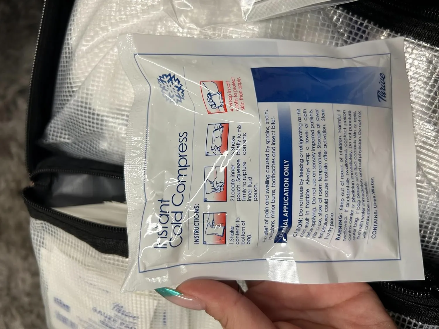 Thrive Travel Essentials Mini First Aid Kit (2 Pack)