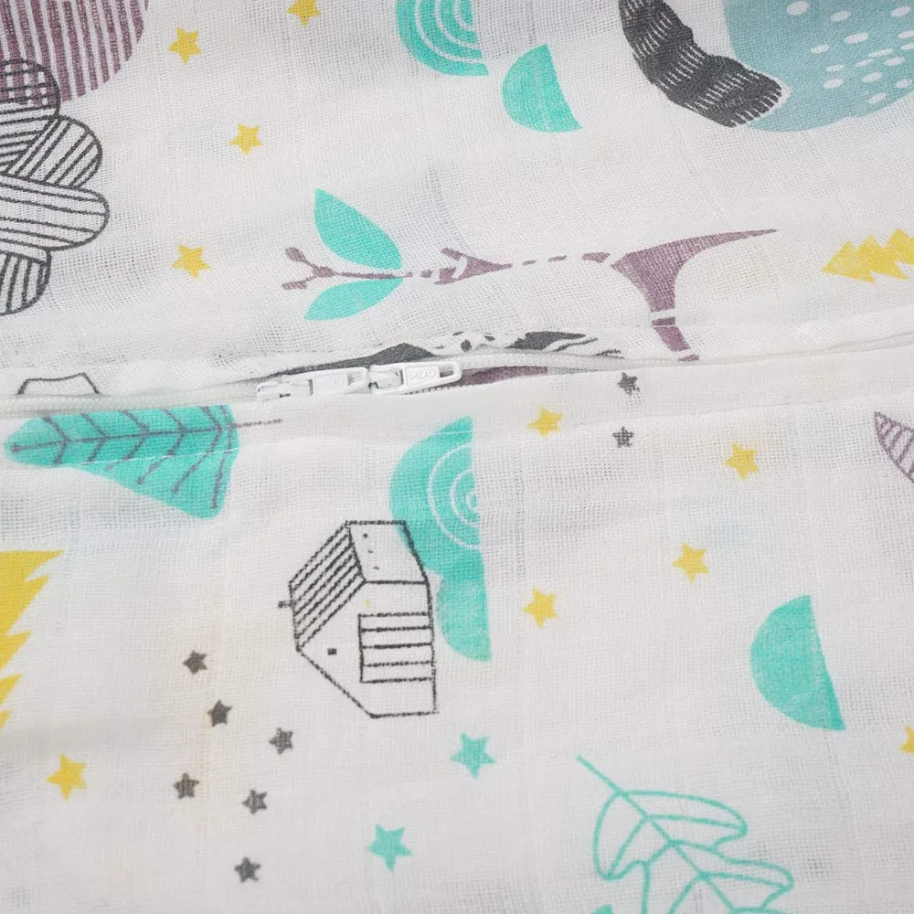 Toddler Sleeping Sack Baby Muslin Cotton Soft Wearable Blanket Summer Sleeping Bag Sleeveless Sleep Sacks 0.5 Tog 24-36 Months Boy Kids Large 3T Lightweight 4-5 Years Girl Infant Sleep Bag Kids L