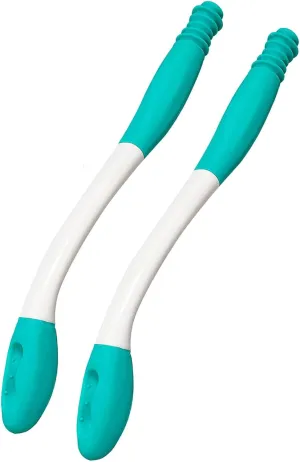 Toilet Aids for Wiping,15.7" Long Reach Comfort Bottom Buddy Wiping aid for toileting, Butt Wiper for Overweight People,Disabled,Elderly,Pregnant,Recovery Handicap Accessories for Daily Living,2 Pack