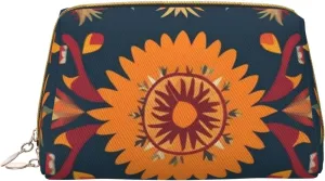Toiletry Bag for Women Men Dopp Kit Travel Makeup Bag Mexican Folk Art Patterns Make Up Organizers Cosmetic Bag