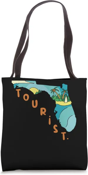 Tourist Travel Tote Bag