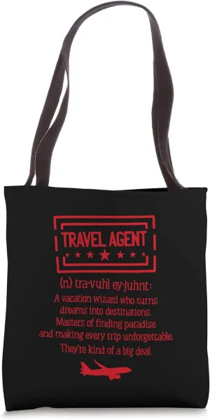 Travel Agency Travel Agent Tote Bag