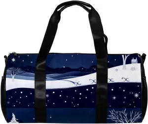 Travel Bag,Mens Gym Bag,Womens Gym Bag,Christmas Design,Sports Bag