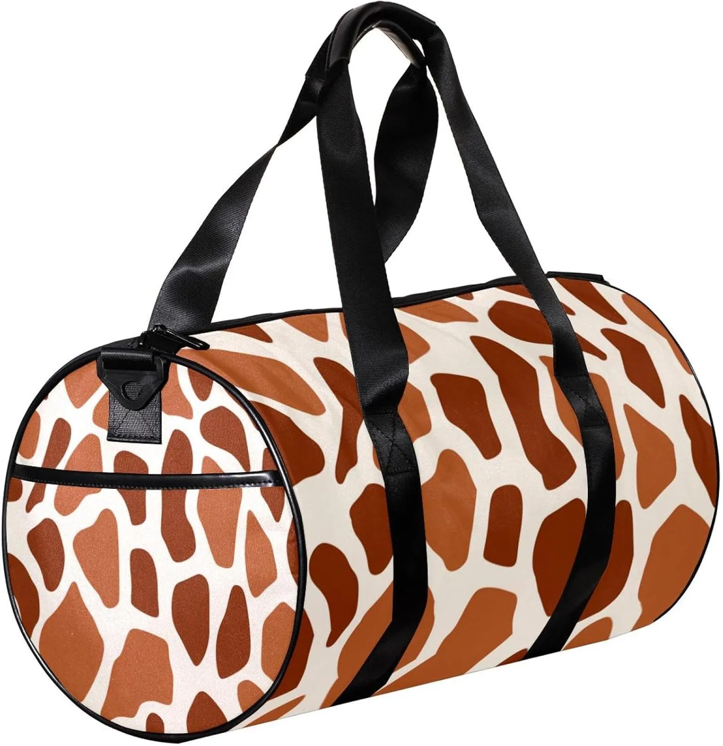 Travel Bag,Mens Gym Bag,Womens Gym Bag,Free Giraffe Print Vector,Sports Bag