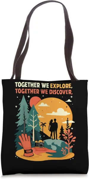 Traveling Travel Partner Vacationing Tourist Spot Tote Bag