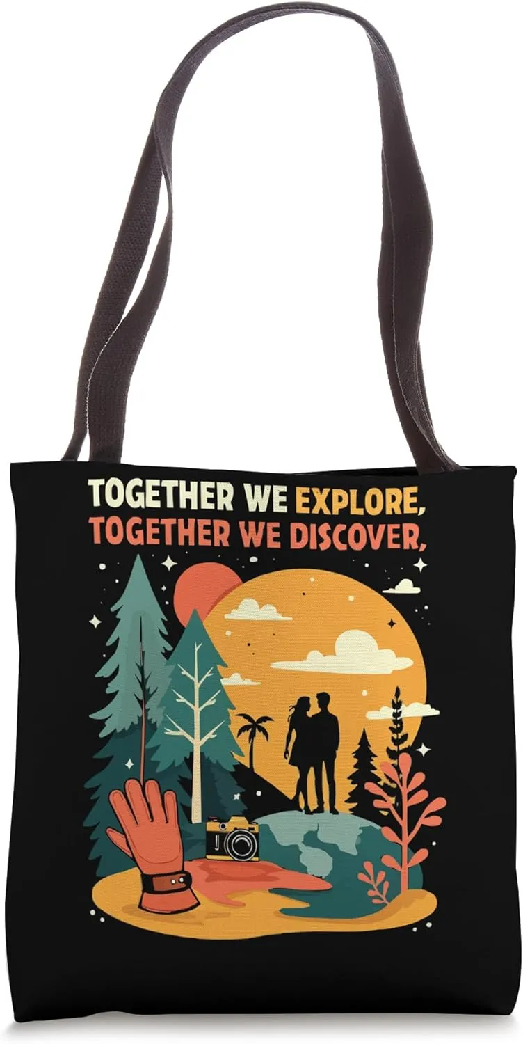 Traveling Travel Partner Vacationing Tourist Spot Tote Bag