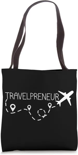 Travelpreneur Travel Agent Tote Bag