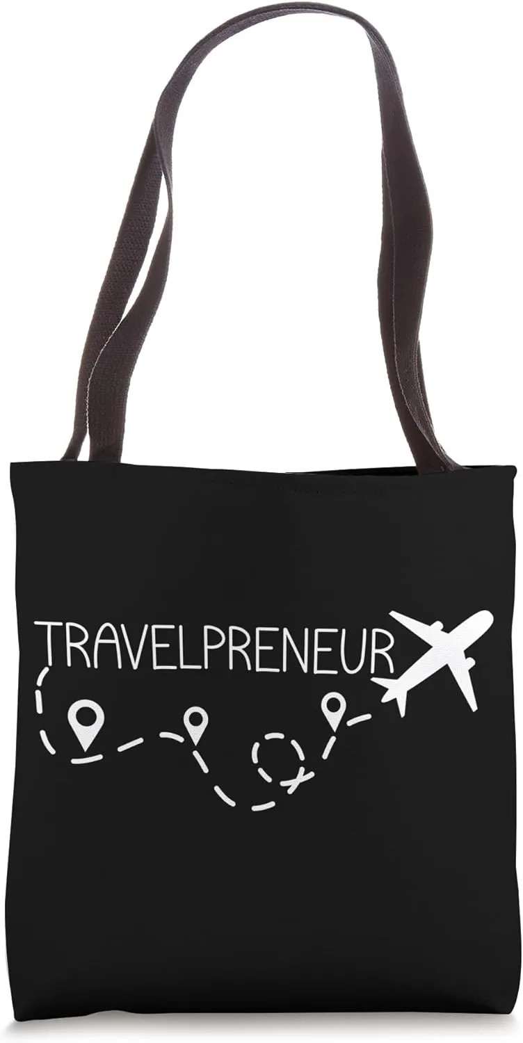 Travelpreneur Travel Agent Tote Bag