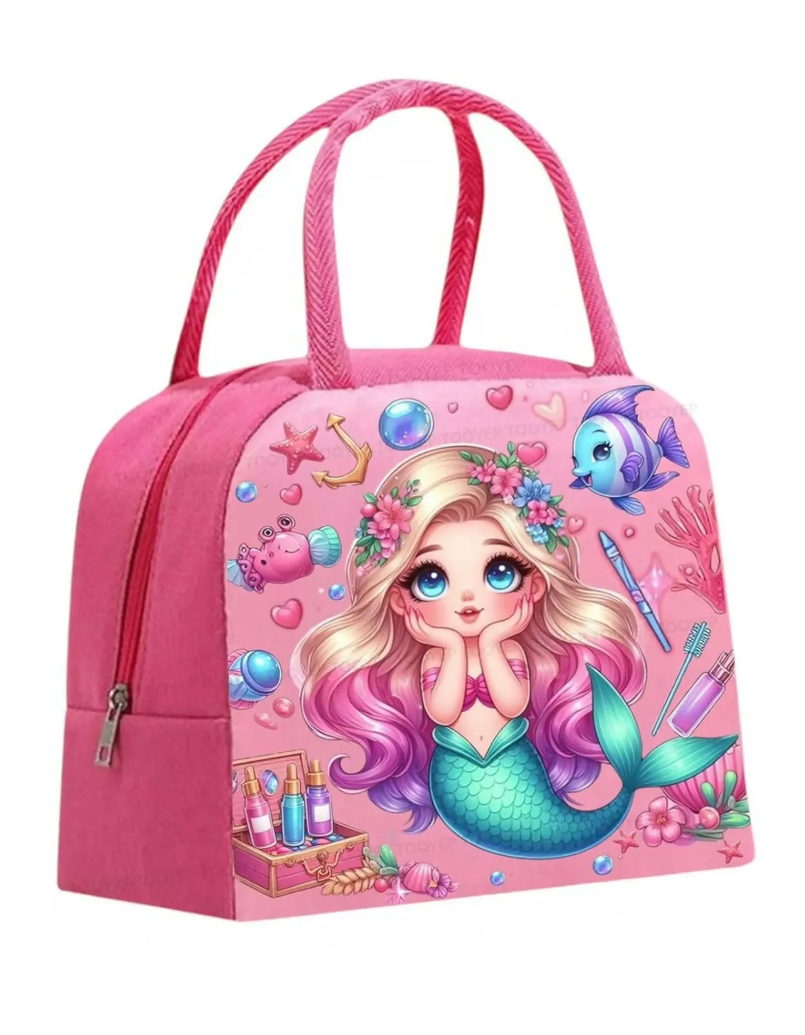 Unicorn & Mermaid Insulated Lunch Bag