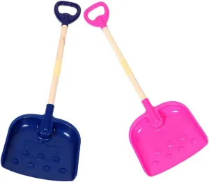 UPKOCH 2pcs Boy Girl Beach Sand Shovels Reinforced Plastic Tools for Outdoor Digging Activities Portable and Lightweight Design for Toddlers for Beach Garden and Camping Play