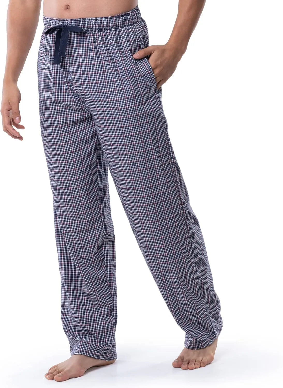 Van Heusen Men's Poly-Rayon Yarn-Dye Woven Sleep Pajama Pant