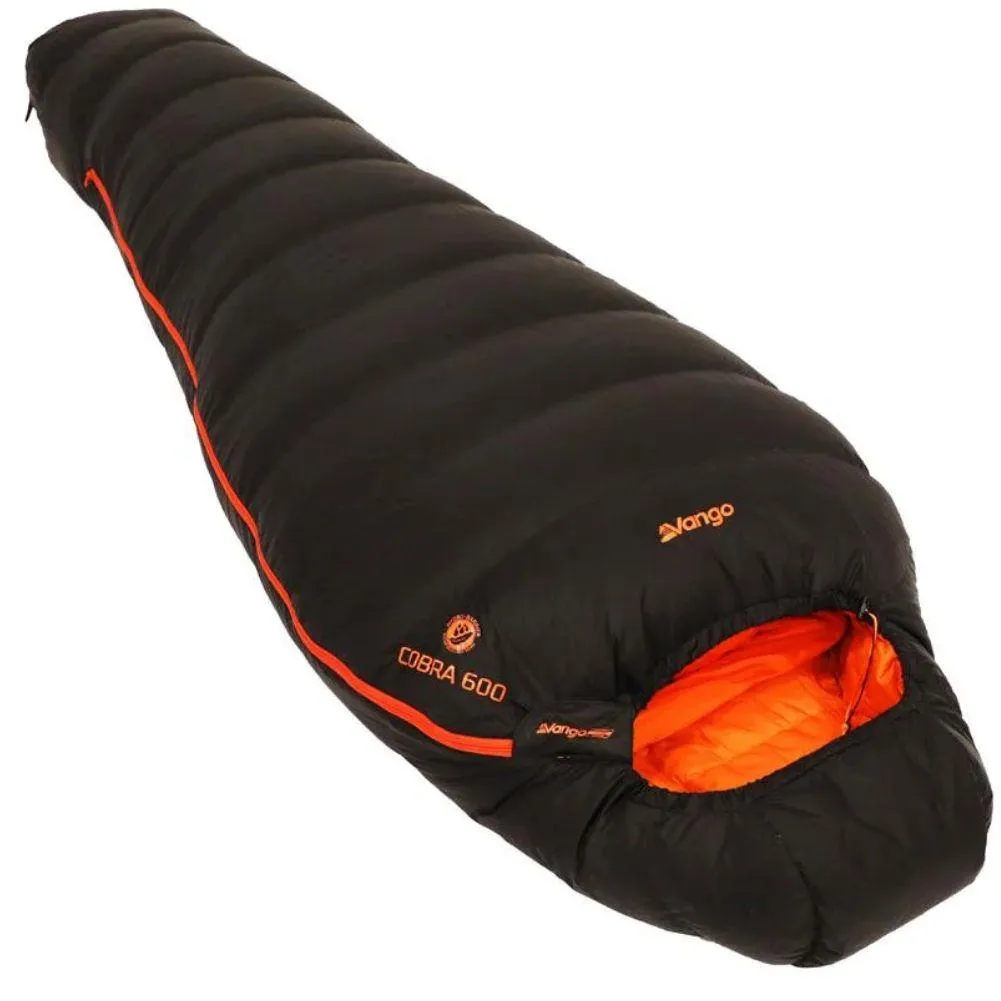 Vango Cobra 600 Down Filled Sleeping Bag (Anthracite)