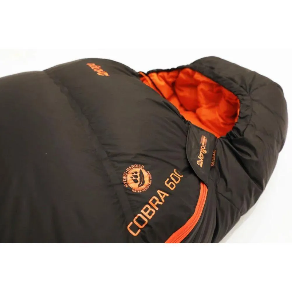 Vango Cobra 600 Down Filled Sleeping Bag (Anthracite)