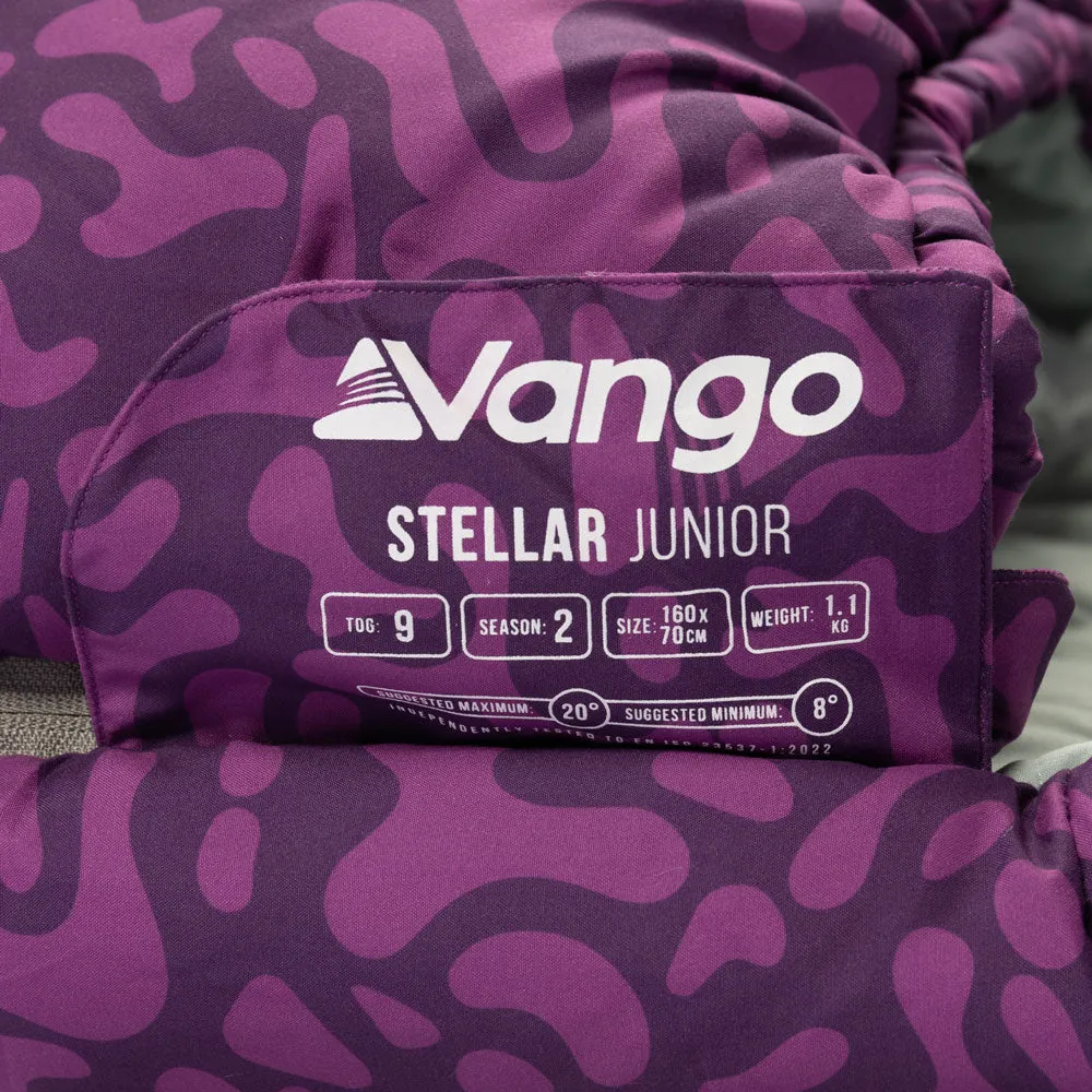 Vango Stellar Junior Sleeping Bag - Byzantium