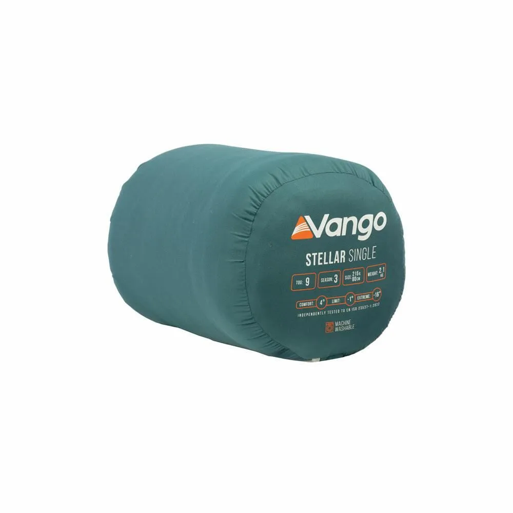 Vango Stellar Single Sleeping Bag Single Oasis