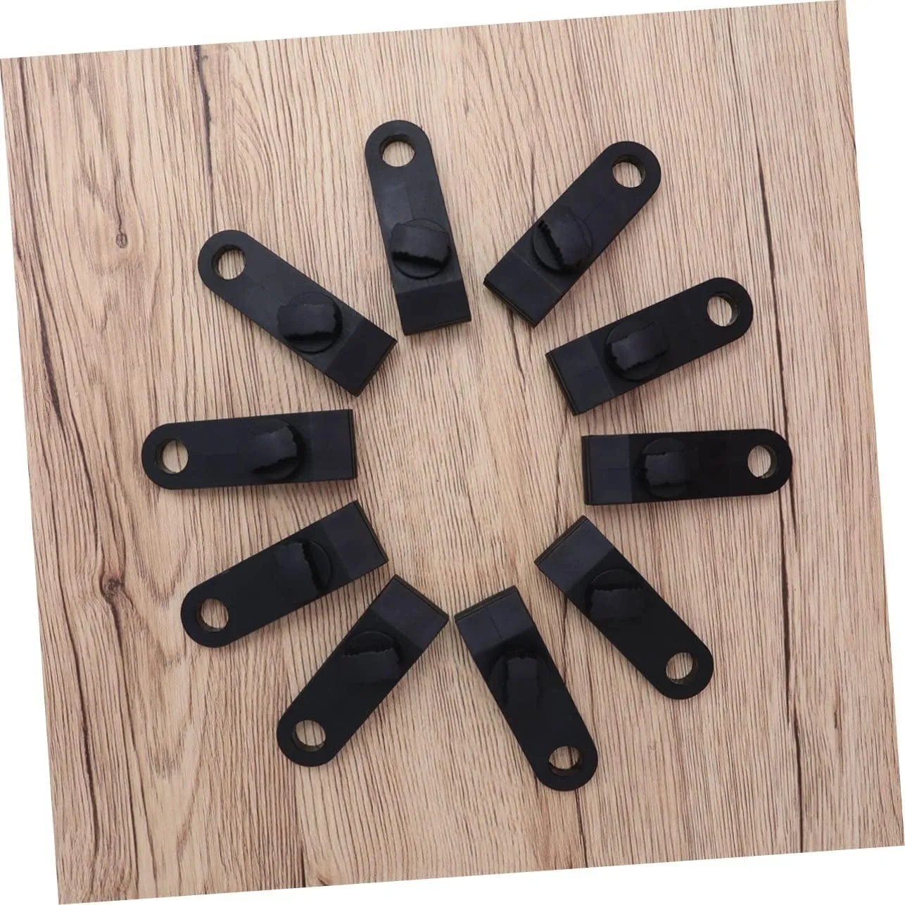 VANZACK 10pcs Tents Tent Stake with Cord Tent Peg Shape Tent Stake Large Rope