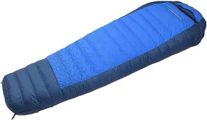 Velvet Sleeping Bag, Sleeping Bags for Adults Lightweight Sleeping Bag 3-4 Seasons Warm& Cold Weather Sleeping Bag for Camping, Hiking and Backpacking (Blue)