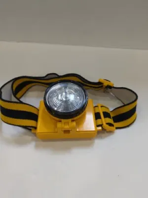 Vintage REI Headlamp Cordless Adjustable AA Batt. Panasonic Made in Japan