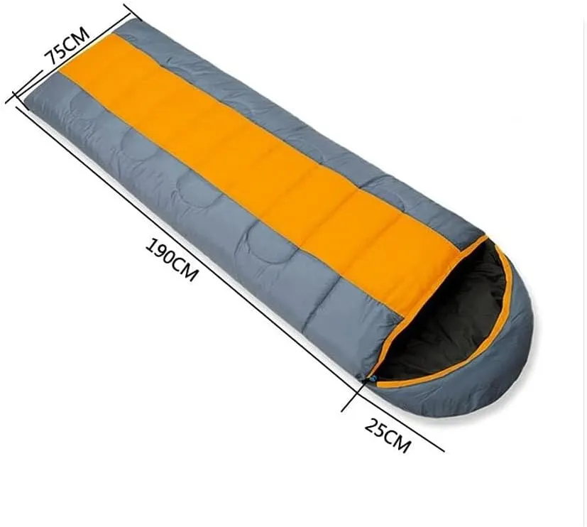 Waterproof Winter Sleeping Bag for Adults, -8°C to  10°C, Breathable, 2.3kg, Hooded for Outdoor Camping & Travel