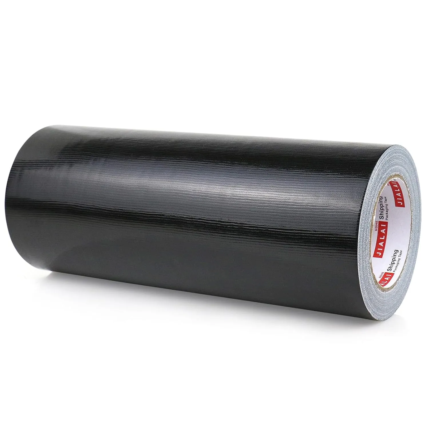 Wide Duct Tape 12 Inch, Industrial Grade 30Yards (90 ft) Wide Tape Duct, 9 Mil Heavy-Duty, Waterproof, Strong, Flexible, No Residue, for Crafts & Home Improvement (Black, 12'' x 90ft)