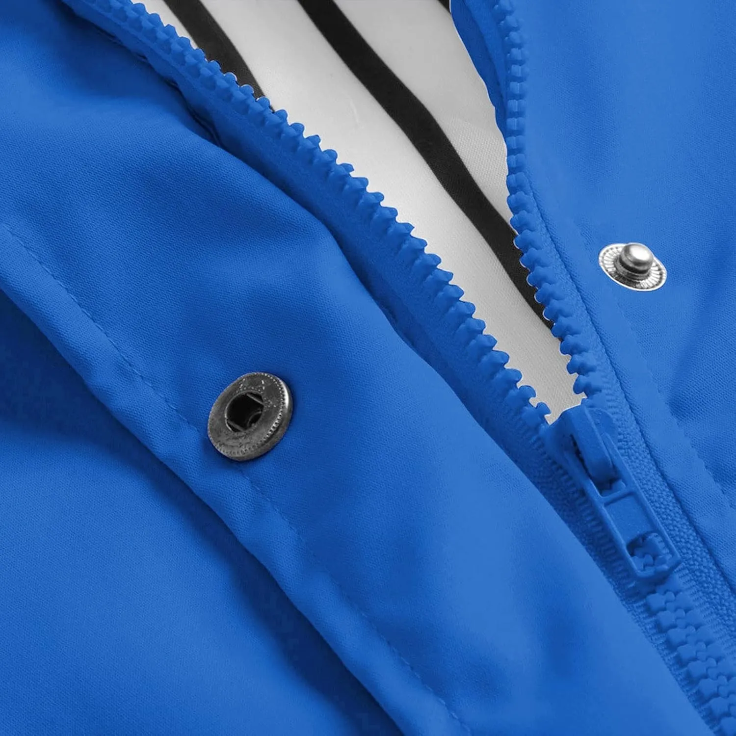 Women Waterproof Outdoor Hiking Raincoat Women Lined Rain Jacket Lightweight Hooded Jackets Trench Coats